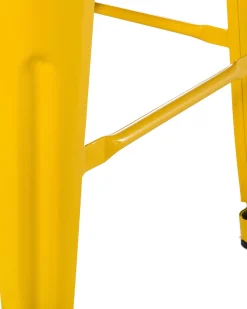 Sale Beliani Baarijakkara Teras Keltainen 76 Cm 2 Kpl Cabrillo