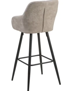 Tuolit<Beliani Baarituoli Kangas Beige 2 Kpl Darien