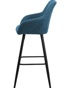 Best Beliani Baarituoli Kangas Merensininen 2 Kpl Darien