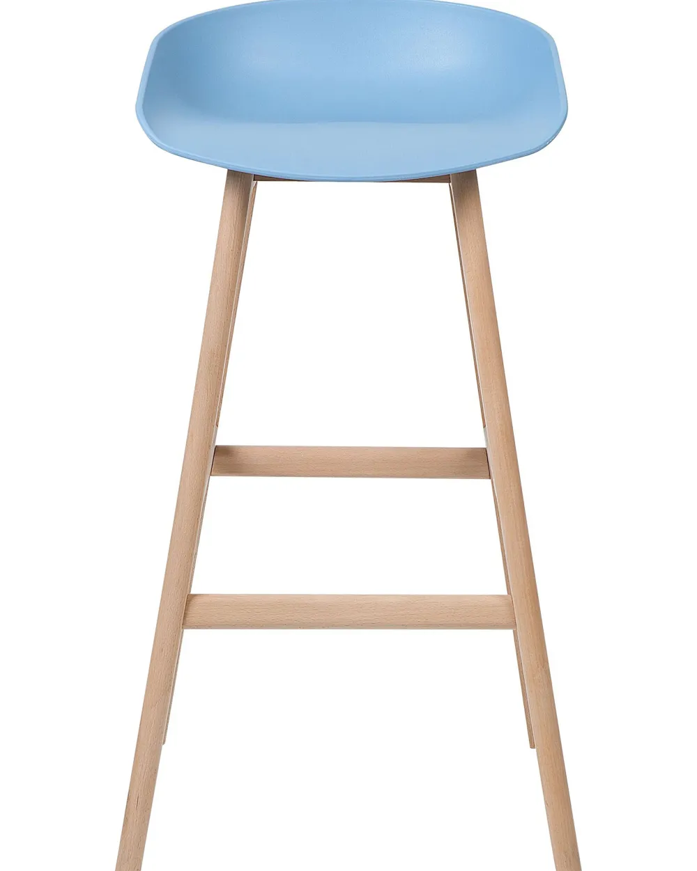 Tuolit<Beliani Baarituoli Muovi Vaaleansininen 2 Kpl Micco