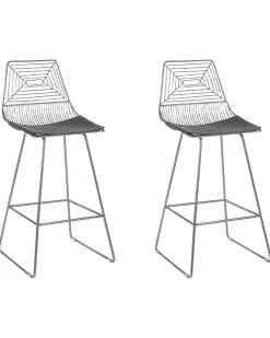 Tuolit<Beliani Baarituoli Teras Hopea 2 Kpl Bisbee