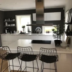 Cheap Beliani Baarituoli Teras Musta 2 Kpl Preston