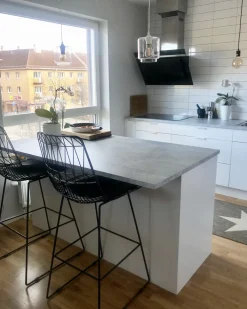 Cheap Beliani Baarituoli Teras Musta 2 Kpl Preston