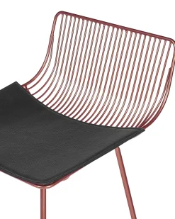 Tuolit<Beliani Baarituoli Teras Ruusukulta 2 Kpl Fredonia