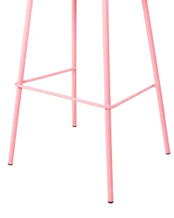 Tuolit<Beliani Baarituoli Vaaleanpunainen 4 Kpl Mora