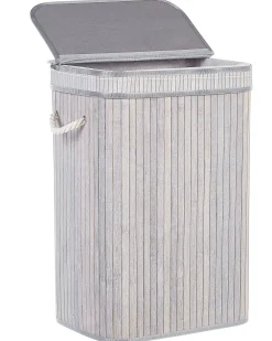 Säilytys<Beliani Bambukori Harmaa 40 X 30 Cm Kalutara