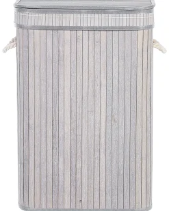 Säilytys<Beliani Bambukori Harmaa 40 X 30 Cm Kalutara