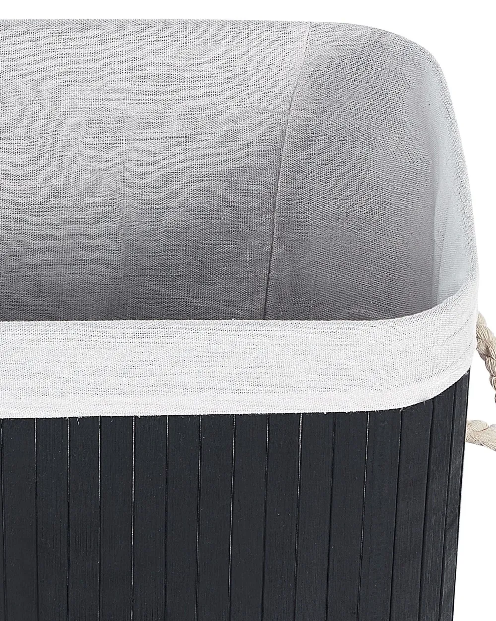 New Beliani Bambukori Musta 40 X 30 Cm Komari