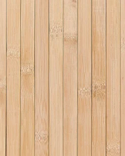 Store Beliani Bambukori Vaalea Puu 60 X 35 Cm Matara