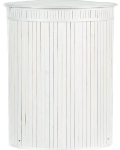 Säilytys<Beliani Bambukori Valkoinen 42 X 30 Cm Badulla