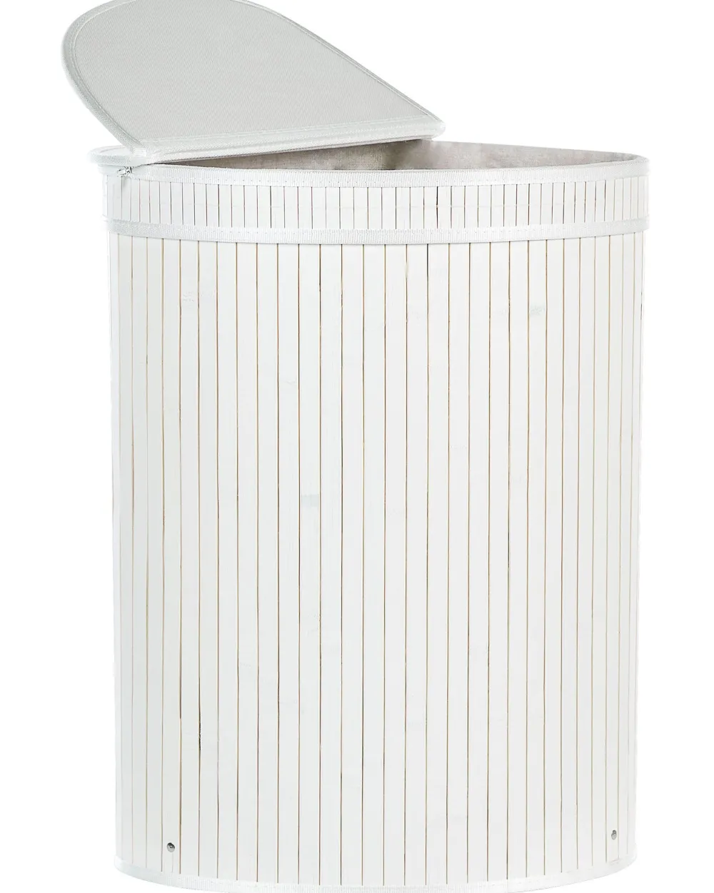 Säilytys<Beliani Bambukori Valkoinen 42 X 30 Cm Badulla