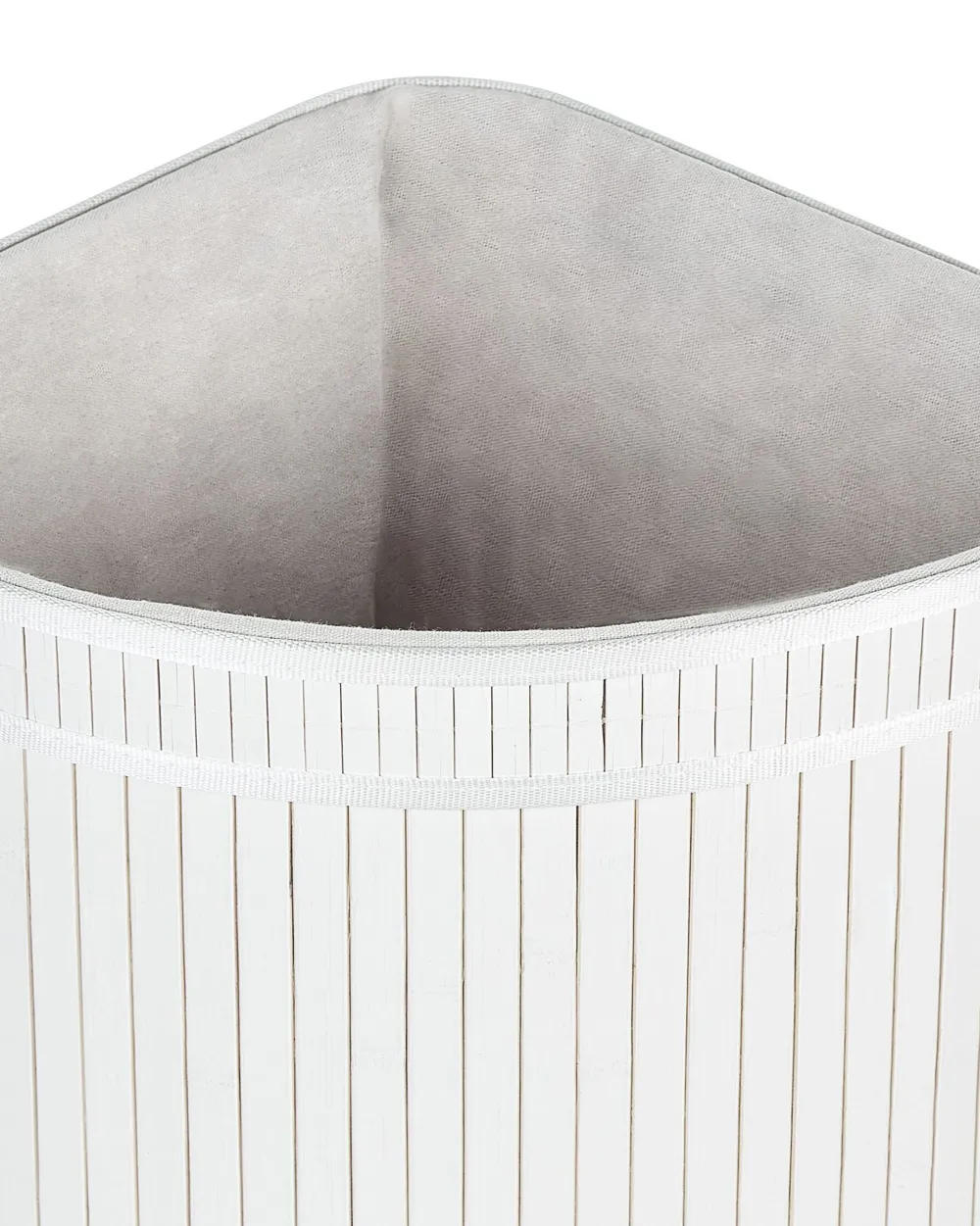 Säilytys<Beliani Bambukori Valkoinen 42 X 30 Cm Badulla