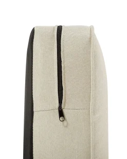 Nojatuolit<Beliani Beige Kangasverhoiltu Nojatuoli Chesterfield