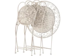 Online Beliani Bistropoytasetti Rauta Beige Trieste