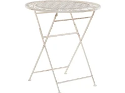 Online Beliani Bistropoytasetti Rauta Beige Trieste