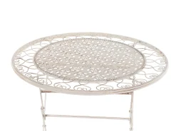 Online Beliani Bistropoytasetti Rauta Beige Trieste