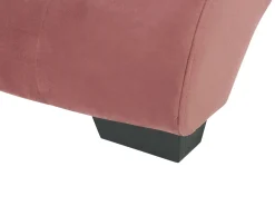 Sohvat<Beliani Divaani Bluetooth-Kaiuttimella Ja Usb-Portilla Sametti Vaaleanpunainen Simorre