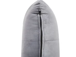 Discount Beliani Divaani Bluetooth-Kaiuttimella Ja Usb-Portilla Sametti Harmaa Simorre