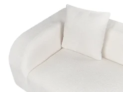 Shop Beliani Divaani Buklee Vasenk. Valkoinen Le Crau