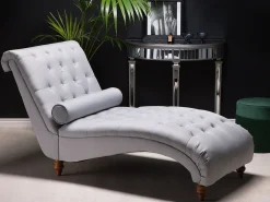 Sale Beliani Divaani Kangas Harmaa Muret