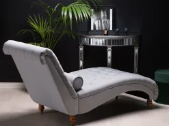 Sale Beliani Divaani Kangas Harmaa Muret