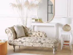 Clearance Beliani Divaani Kangas Vasenk. Kukkakuvio Nimes