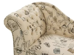 Clearance Beliani Divaani Kangas Vasenk. Kukkakuvio Nimes