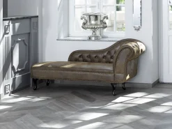 Sohvat<Beliani Divaani Keinomokkanahka Oikeak. Ruskea Nimes