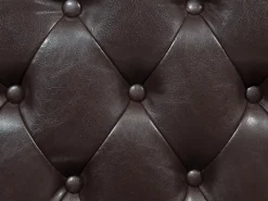 Sohvat<Beliani Divaani Keinonahka Oikeak. Ruskea Lattes