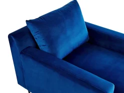 Sohvat<Beliani Divaani Sametti Laivastonsininen Gueret