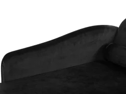 Best Beliani Divaani Sametti Oikeak. Musta Luiro