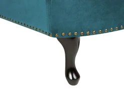 Sohvat<Beliani Divaani Sametti Oikeak. Sinivihrea Nimes