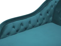 Sohvat<Beliani Divaani Sametti Oikeak. Sinivihrea Nimes