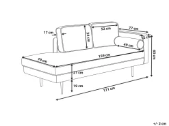 Sohvat<Beliani Divaani Sametti Oikeak. Tummanpunainen Miramas