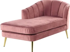 Hot Beliani Divaani Sametti Oikeak. Vaaleanpunainen Allier