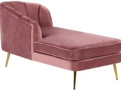 Hot Beliani Divaani Sametti Oikeak. Vaaleanpunainen Allier