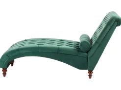 New Beliani Divaani Sametti Tummanvihrea Muret