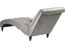 Sohvat<Beliani Divaani Sametti Vaaleanharmaa Muret