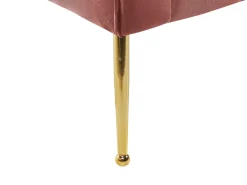 New Beliani Divaani Sametti Vaaleanpunainen Nantilly