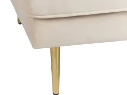 Sohvat<Beliani Divaani Sametti Vasenk. Beige Miramas
