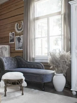 Best Sale Beliani Divaani Sametti Vasenk. Harmaa Nimes