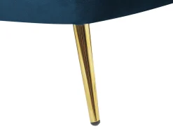 Sohvat<Beliani Divaani Sametti Vasenk. Laivastonsininen Allier