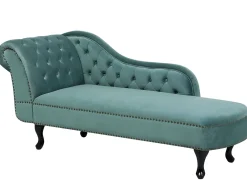 Cheap Beliani Divaani Sametti Vasenk. Mintunvihrea Nimes