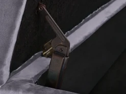 Sohvat<Beliani Divaani Sametti Vasenk. Tummanharmaa Luiro