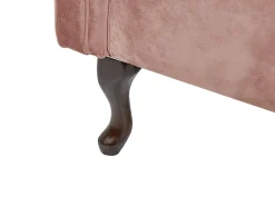 Best Beliani Divaani Sametti Vasenk. Vaaleanpunainen Lattes