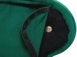 Sohvat<Beliani Divaani Sametti Vasenk. Vihrea Nimes