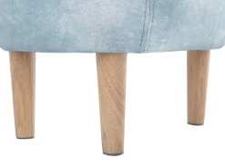 Lastenhuone<Beliani Elainjakkara Kangas Säilytystila Vaaleansininen 63 X 31 Cm Reindeer