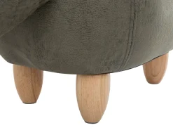 Sale Beliani Elainjakkara Kangas Säilytystila Tummanvihrea 92 X 42 Cm Triceratops