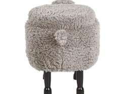 Lastenhuone<Beliani Elainjakkara Kangas Säilytystila Harmaa 55 X 35 Cm Sheep