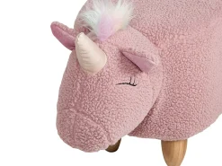 Hot Beliani Elainjakkara Kangas Vaaleanpunainen 31 X 91 Cm Unicorn